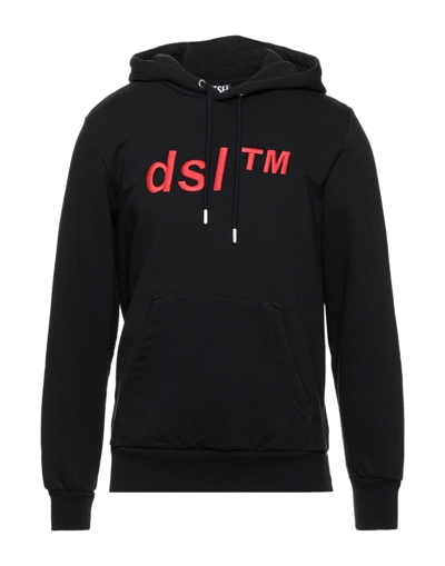 Shop Diesel Man Sweatshirt Black Size M Cotton, Elastane