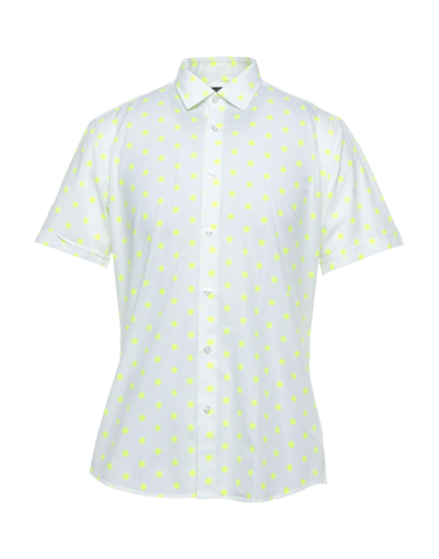 Shop Liu •jo Man Man Shirt White Size 16 ½ Cotton