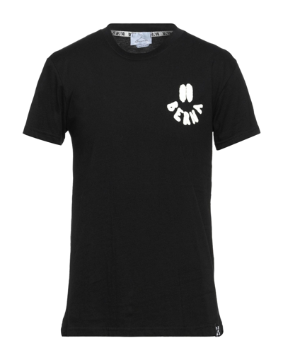 Shop Berna Man T-shirt Black Size S Cotton