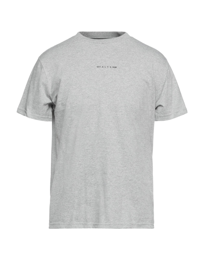 Shop Alyx T-shirts In Light Grey