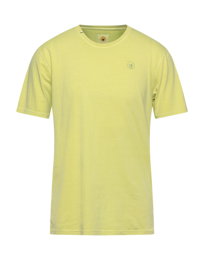 Shop Ciesse Piumini Man T-shirt Acid Green Size Xxl Cotton