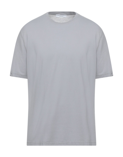 Shop Filippo De Laurentiis T-shirts In Light Grey