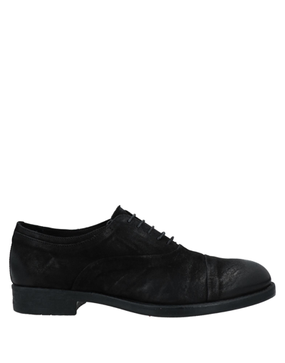 Shop Pawelk's Lace-up Shoes In Black
