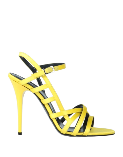 Shop Amen Sandals In Yellow