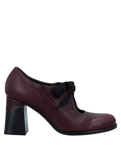 Shop Lilimill Lace-up Shoes In Deep Purple