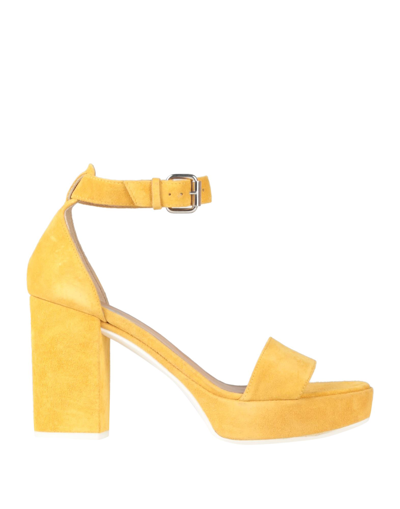 Shop Janet Sport Sandals In Yellow
