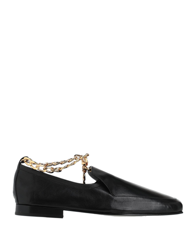 Shop By Far Loafers In Black