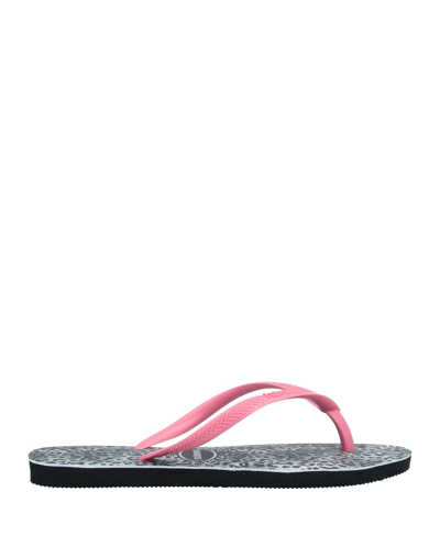 Shop Havaianas Woman Thong Sandal Pink Size 9/10 Rubber