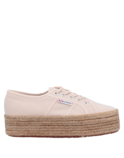 Shop Superga Sneakers In Sand