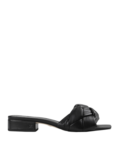Shop Sam Edelman Woman Sandals Black Size 9 Soft Leather