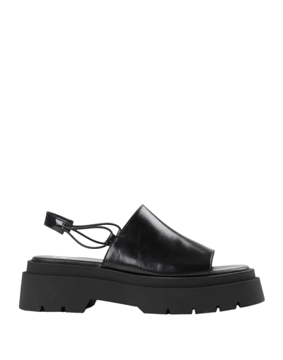 Shop E8 By Miista Woman Sandals Black Size 9.5 Calfskin