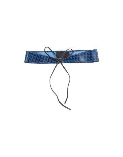 Shop Ebarrito Belts In Blue