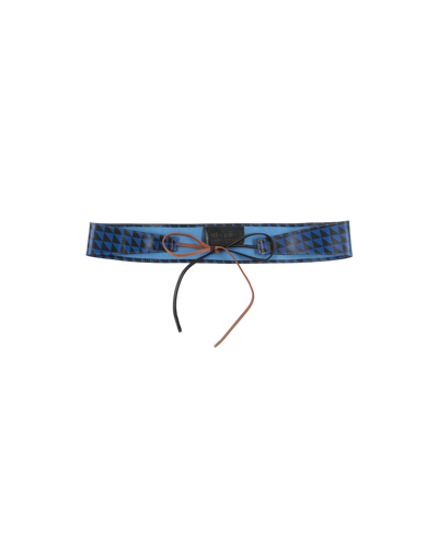 Shop Ebarrito Belts In Bright Blue
