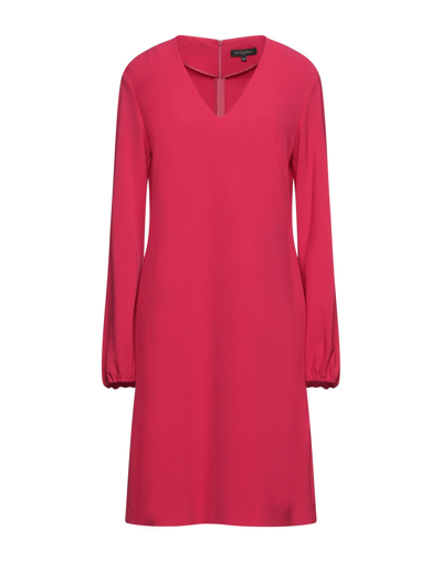 Shop Antonelli Woman Midi Dress Garnet Size 10 Polyester, Elastane In Red