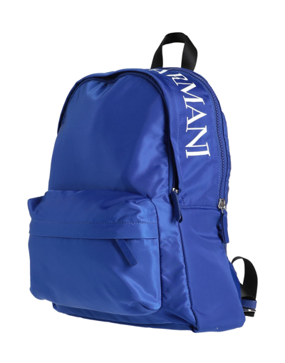 Shop Emporio Armani Backpacks In Blue