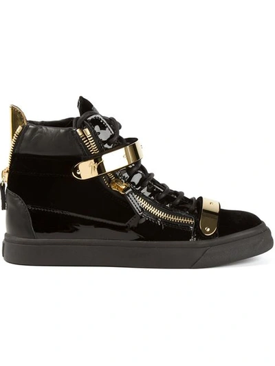 Giuseppe Zanotti Zipped Hi-top Sneakers