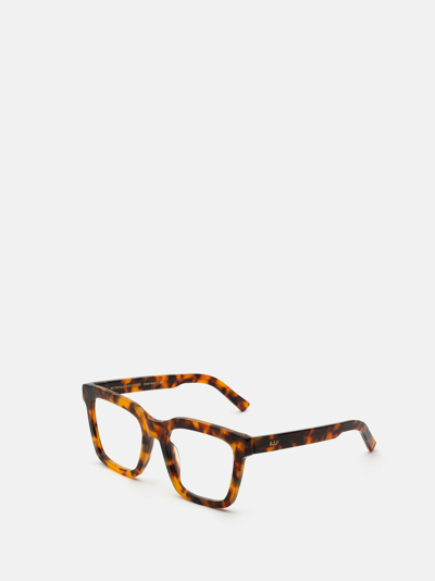 Retrosuperfuture Aalto Optic Spotted Havana Glasses In Spotted Havana