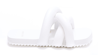Shop Yume Yume Tyre Sandals In White