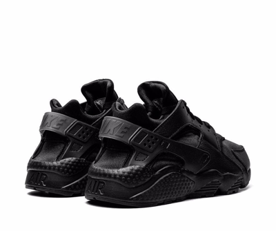 Shop Nike Air Huarache Heel Tab Sneakers In Black