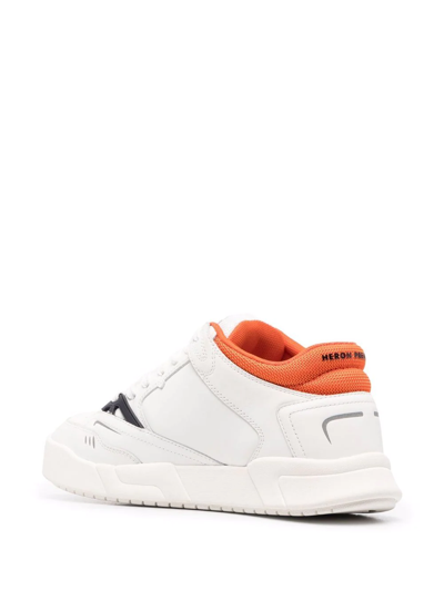 Shop Heron Preston Low Key Low-top Sneakers In White
