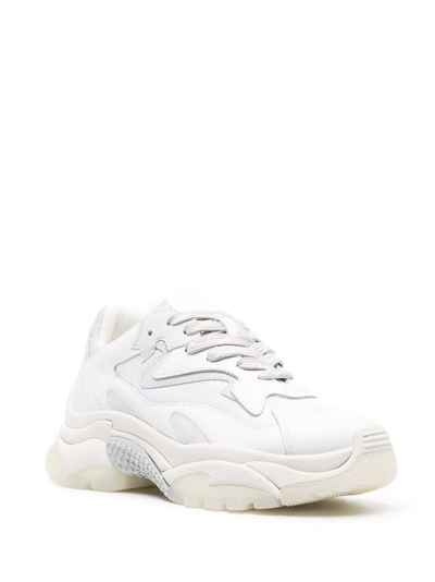 Shop Ash Addict Low-top Chunky Sneakers In Weiss