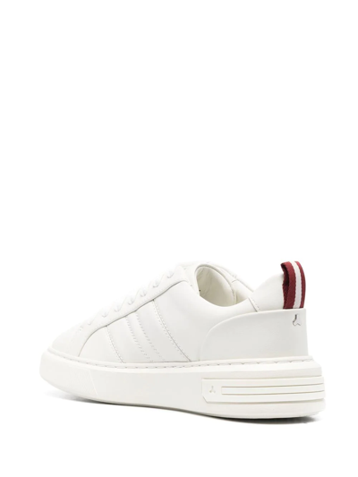 Shop Bally New Maxim Low-top Sneakers In Weiss