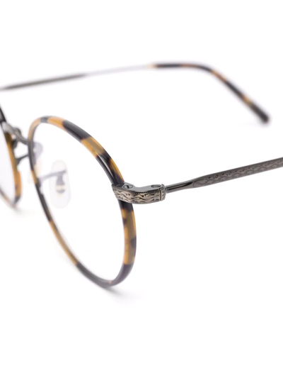 Oliver Peoples Tortoiseshell-frame Glasses In Brown
