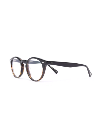 Oliver Peoples Romare Round-frame Glasses In Black