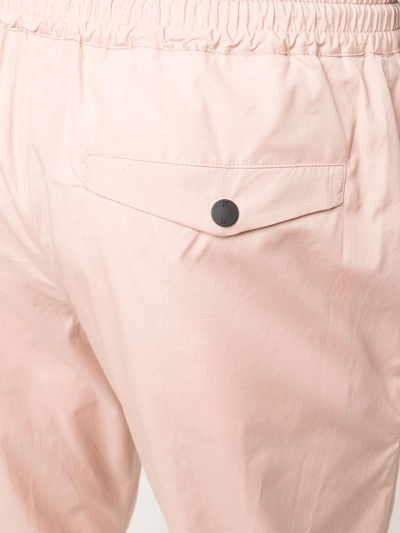 Pt Torino Drawstring-waist Four-pocket Chinos In Rosa