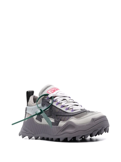 Shop Off-white Odsy-1000 Chunky Sneakers In Grau