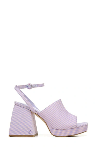 Shop Circus By Sam Edelman Miranda Platform Ankle Strap Sandal In Lilac Multi