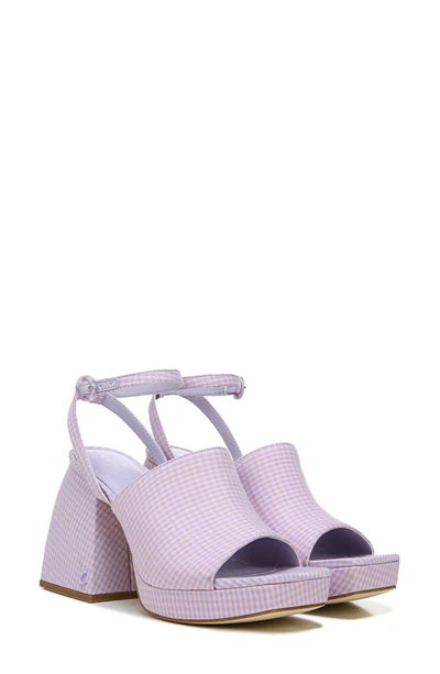 Shop Circus By Sam Edelman Miranda Platform Ankle Strap Sandal In Lilac Multi