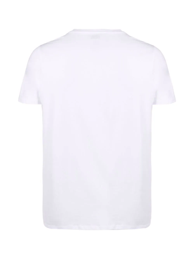 Shop Diesel Set Of Two Cotton T-shirts In White
