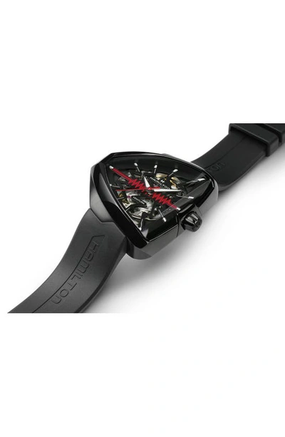 Hamilton Elvis80 Skeleton Automatic Mens Watch H24535331 In Black