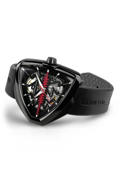 Hamilton Elvis80 Skeleton Automatic Mens Watch H24535331 In Black