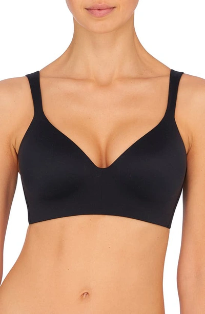 Shop Natori Revelation Wireless Contour Bra In Black