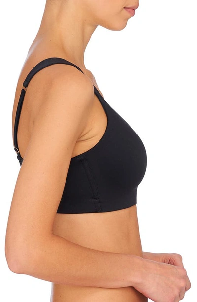 Shop Natori Revelation Wireless Contour Bra In Black