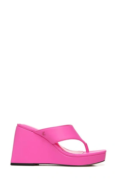 Shop Circus By Sam Edelman Moira Wedge Sandal In Pink Punch