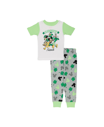 Shop Mickey Mouse Toddler Boys 2-piece Pajama Set In Assorted