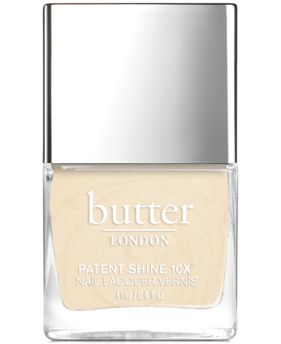 Shop Butter London Patent Shine 10x Nail Lacquer In High Street (neutral Champagne Creme Wit