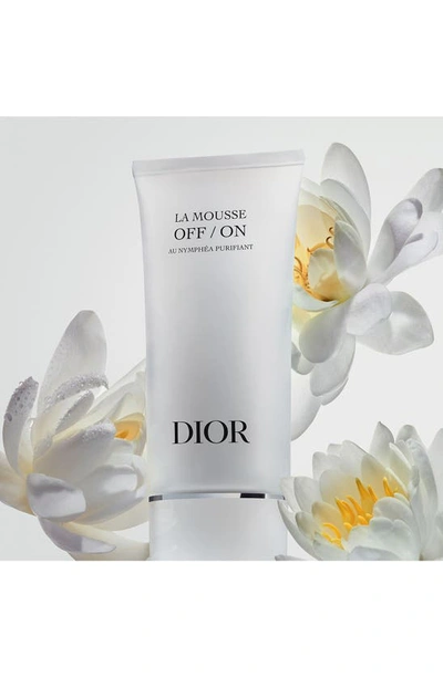 Shop Dior La Mousse Off/on Foaming Face Cleanser, 5 oz