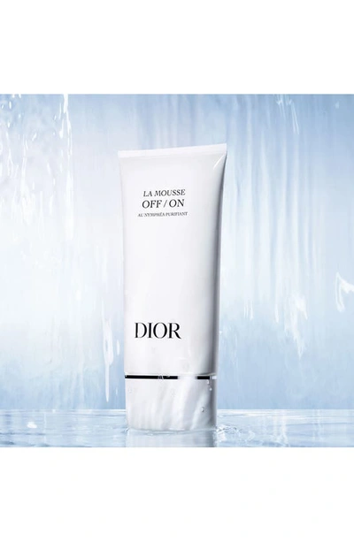Shop Dior La Mousse Off/on Foaming Face Cleanser, 5 oz