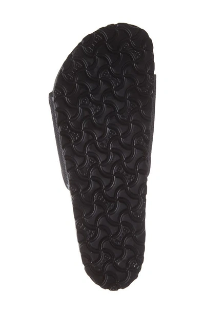 Birkenstock Barbados Logo-embossed Eva Slides In Black
