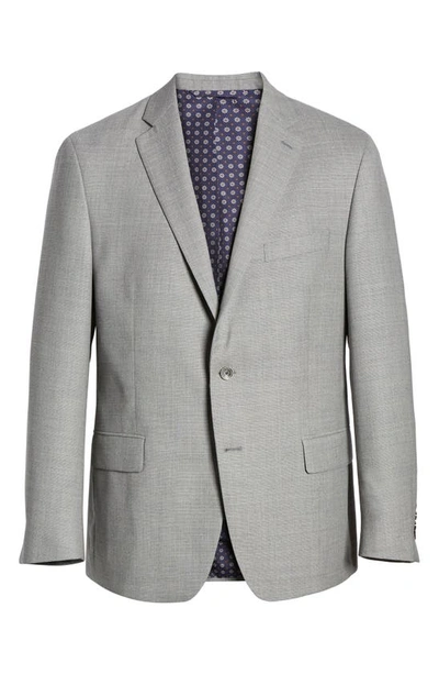 Hart Schaffner Marx New York Fit Solid Wool Blazer In Grey