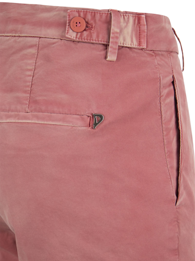 Shop Dondup Ariel - Chino Trousers In Pink