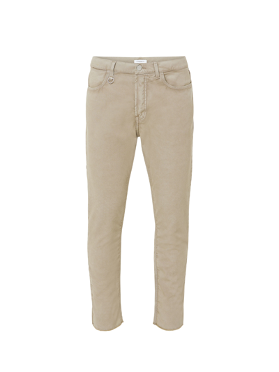 Shop Paolo Pecora Sand Trousers In Sabbia