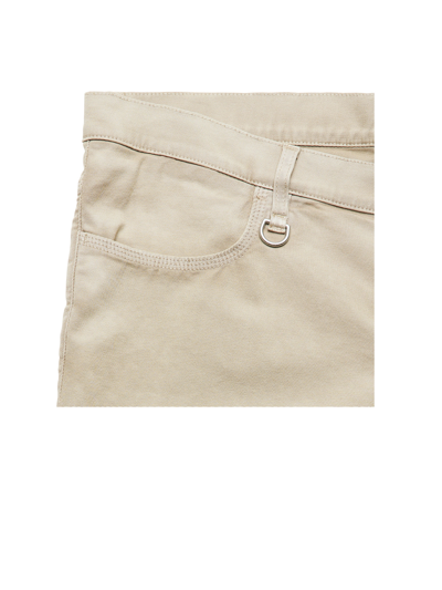 Shop Paolo Pecora Sand Trousers In Sabbia