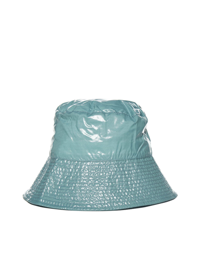 Shop K-way Hat In Turquoise