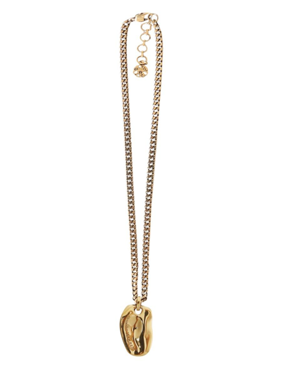 Shop Alexander Mcqueen Women's Gold Necklace