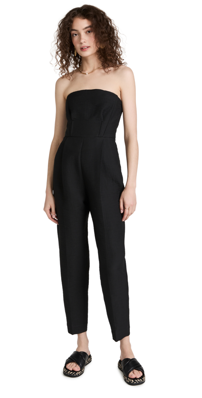 Rachel Comey Deter Strapless Jumpsuit In Black | ModeSens